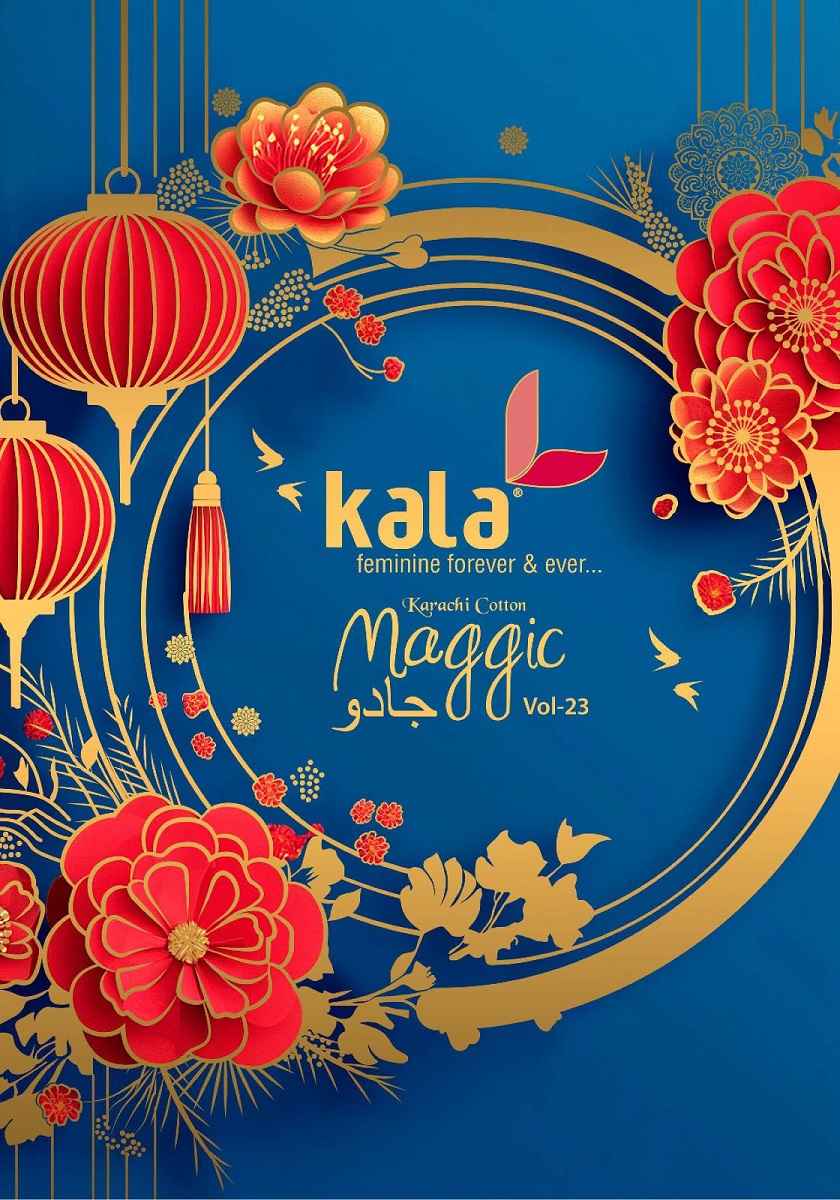 Kala Maggic Vol 23 Unstitch Cotton Pakistani Salwar Kameez ( 12 Pcs Catalogue )