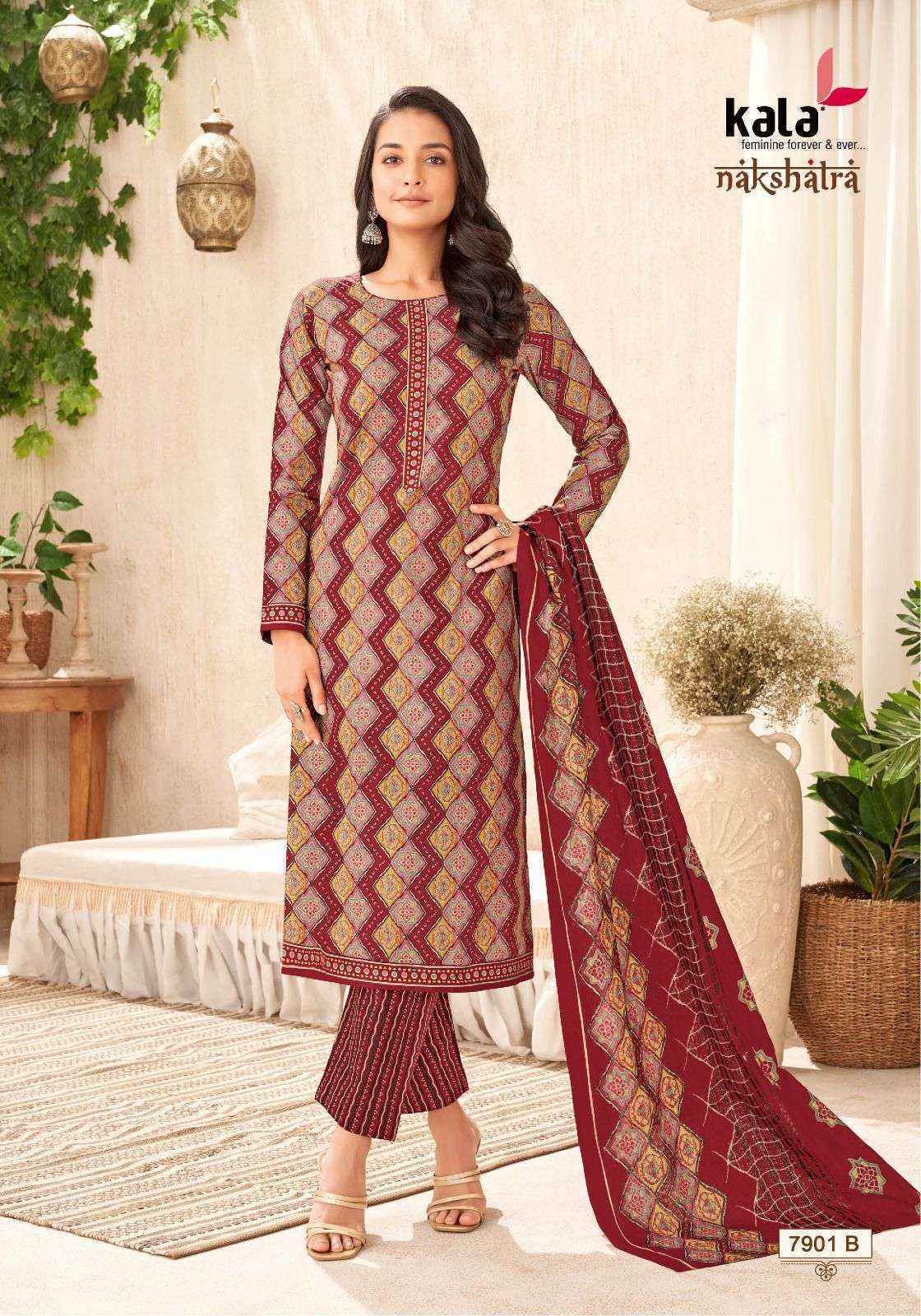 Kala Nakshatra Vol 4 Cotton Dress Material Wholesale Price ( 12 Pcs Catalog )