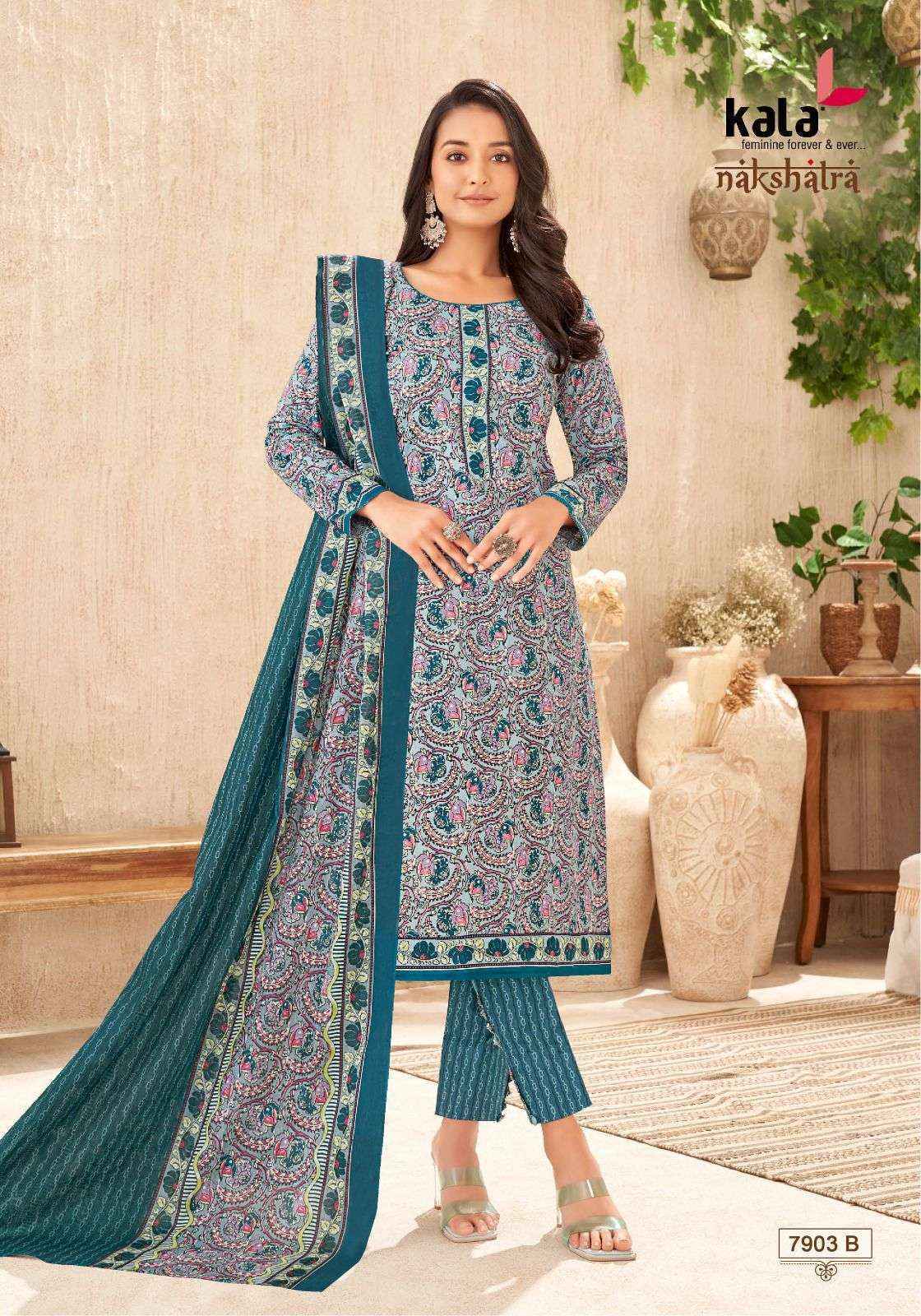 Kala Nakshatra Vol 4 Cotton Dress Material Wholesale Price ( 12 Pcs Catalog )