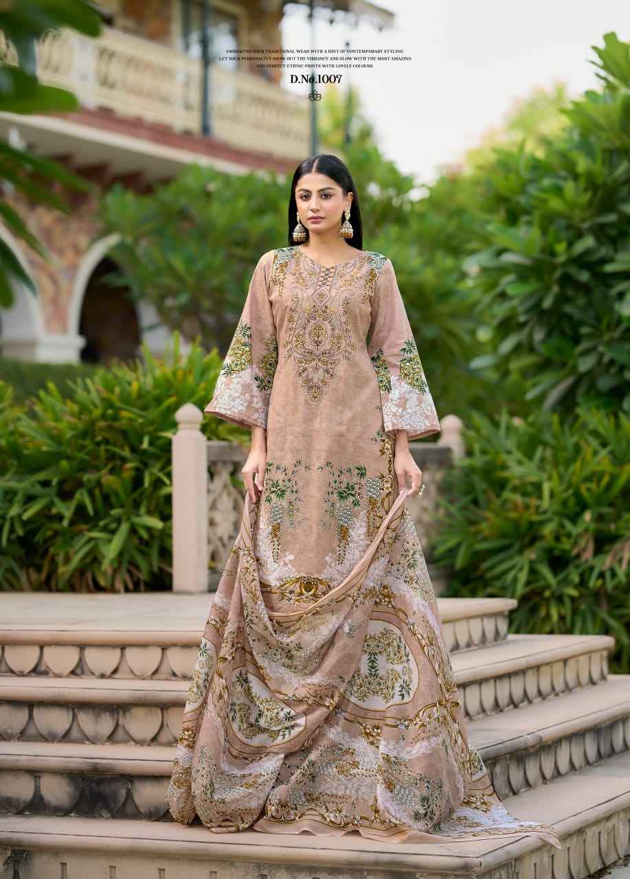 KAVYA KALA RIHAANA Vol-12 PURE CAMBRIC‎ DRESS MATERIAL WHOLESALE PRICE ( 8 PCS CATALOGUE )