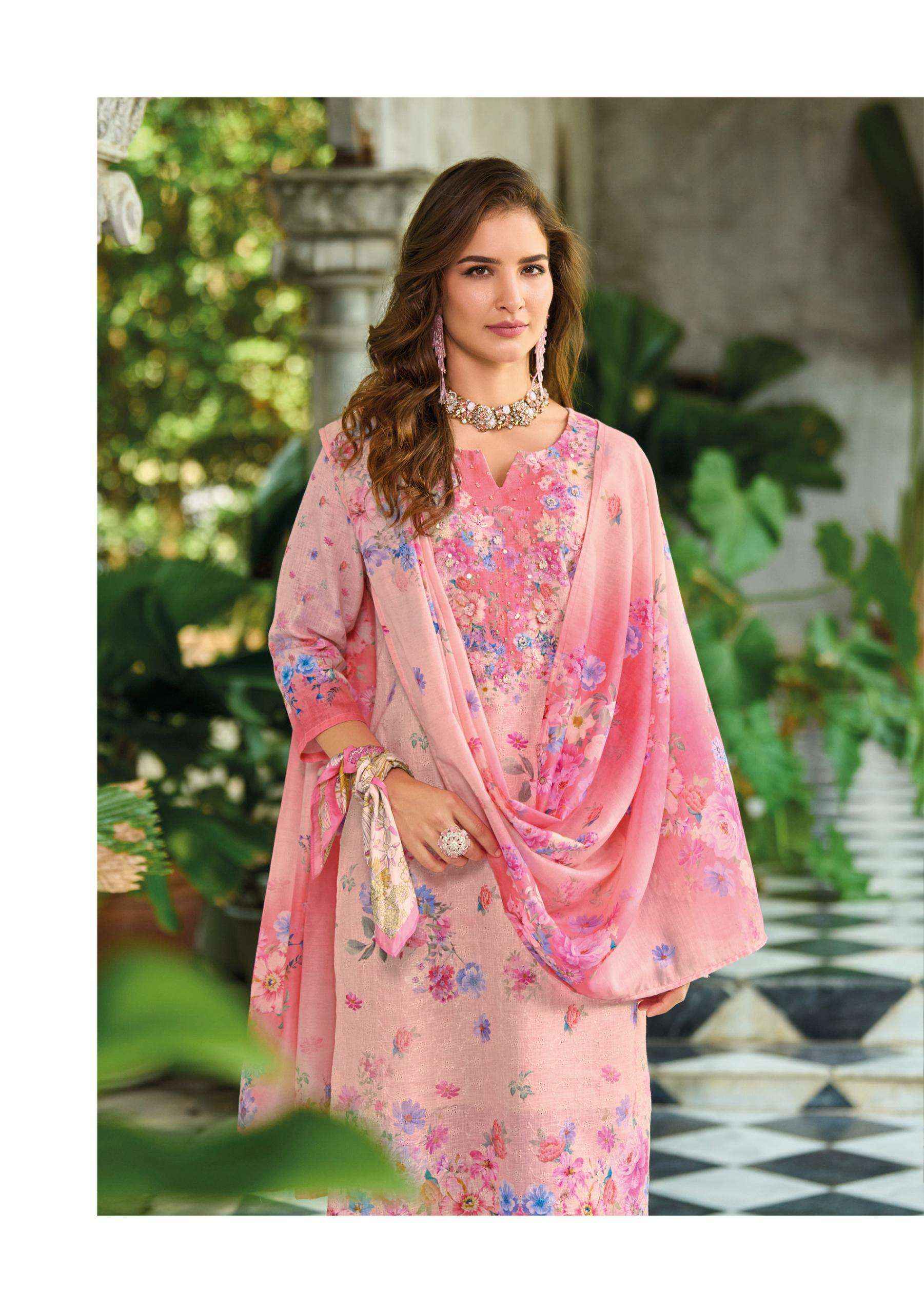 Lady Leela Summer Pastels Vol 2 Exclusive Readymade 3 Piece Suit Wholesale