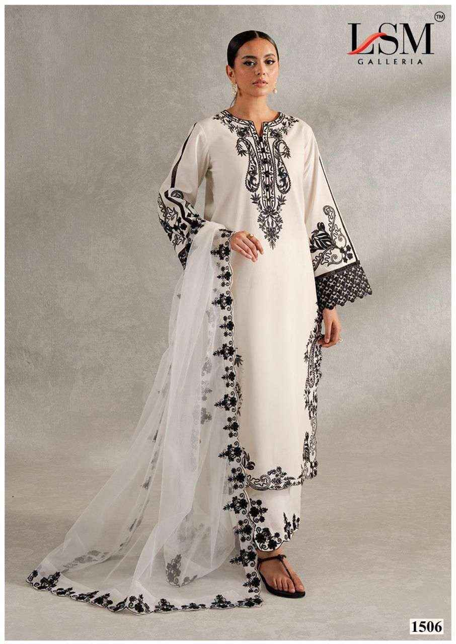 LSM Galleria Parian Dream Vol 15 Lawn Dress Material Wholesale Price ( 6 Pcs Catalog )