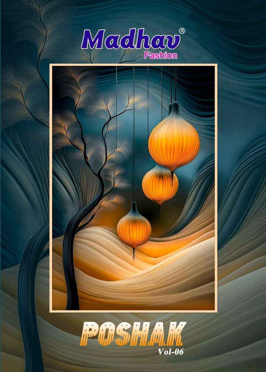 Madhav Poshak Vol 6 Fancy Cotton Dress Material Wholesale Price ( 10 Pcs Catalog )