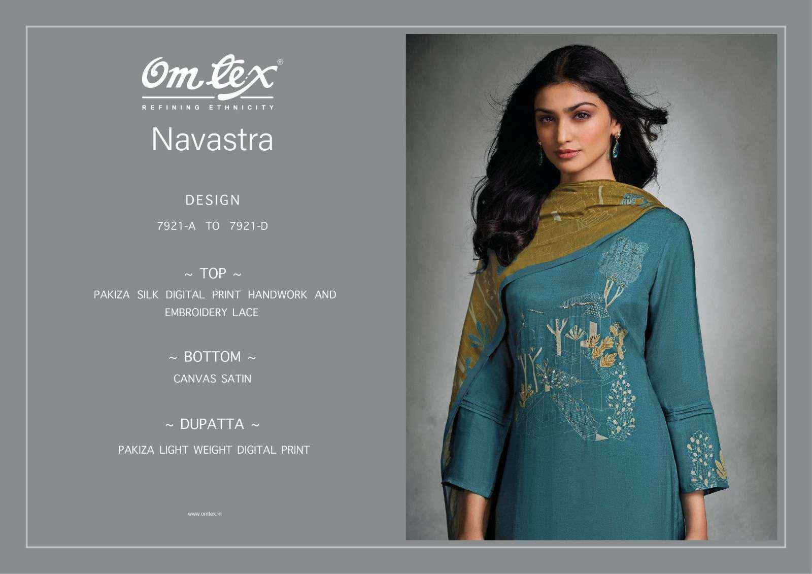 Omtex Navastra Exclusive Fancy Ladies Suit Wholesale Price ( 4 Pcs Catalog )