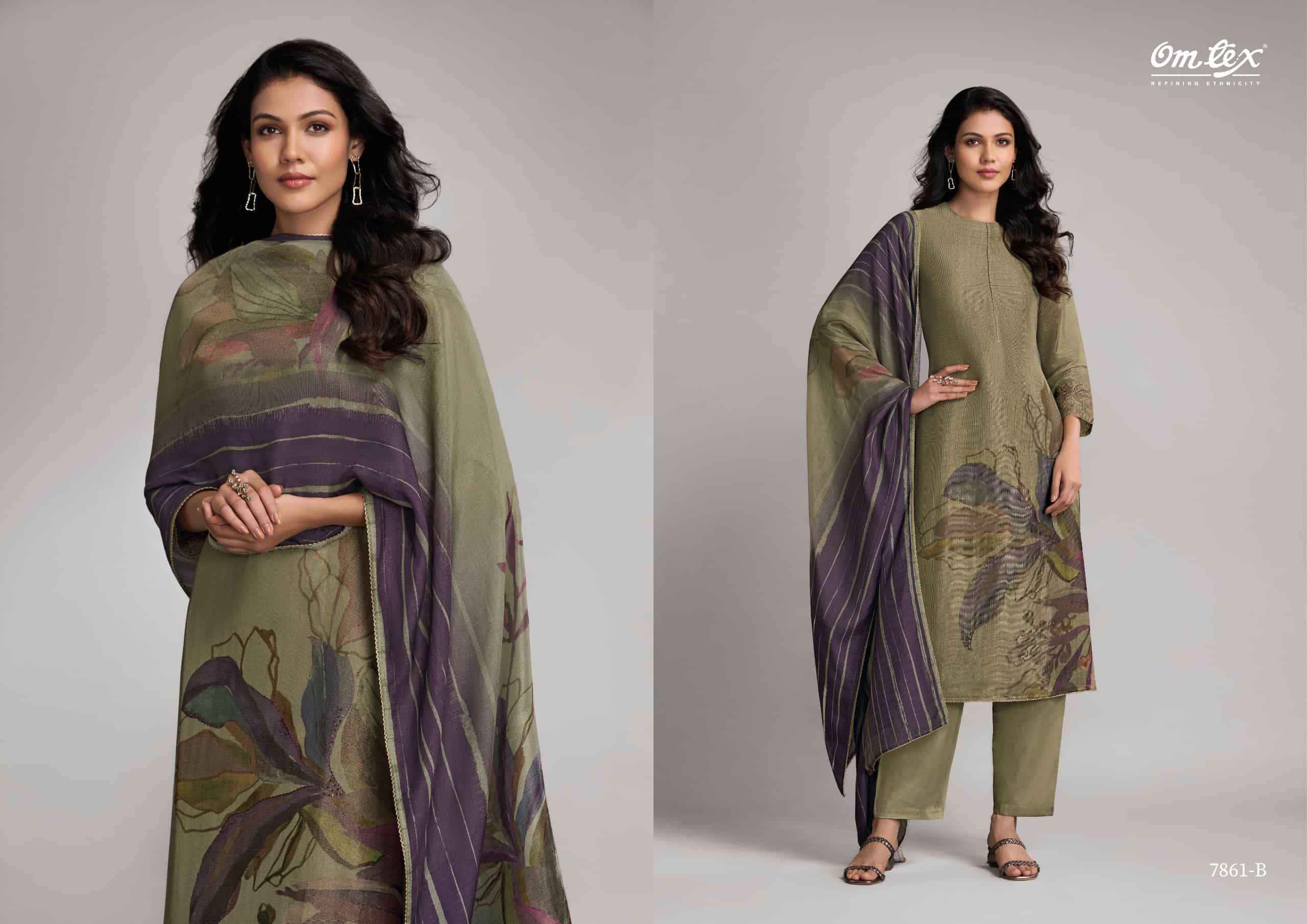 Omtex Suit Saga Exclusive Fancy Ladies Suit  Wholesale Price ( 4 Pcs Catalog )