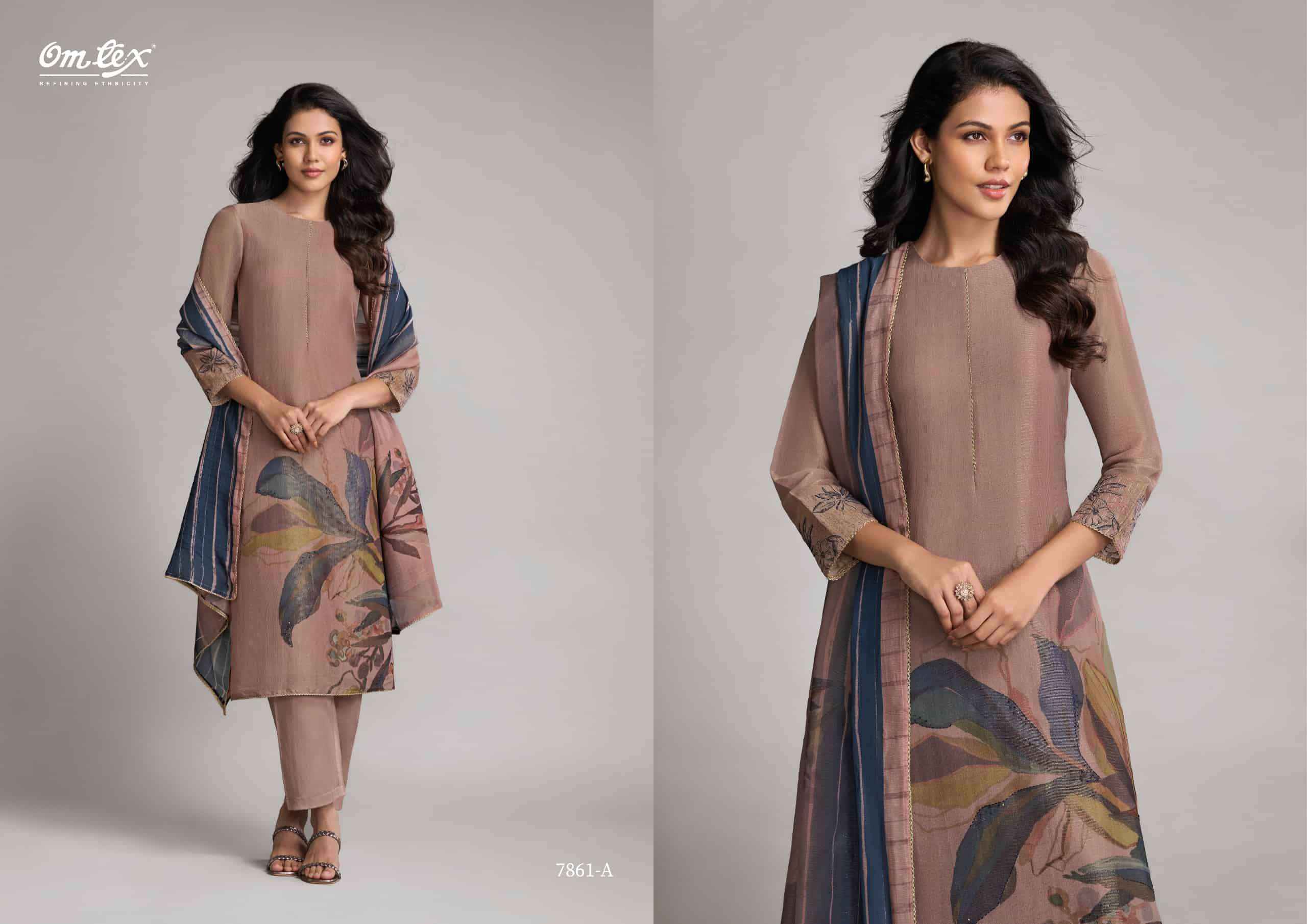 Omtex Suit Saga Exclusive Fancy Ladies Suit  Wholesale Price ( 4 Pcs Catalog )
