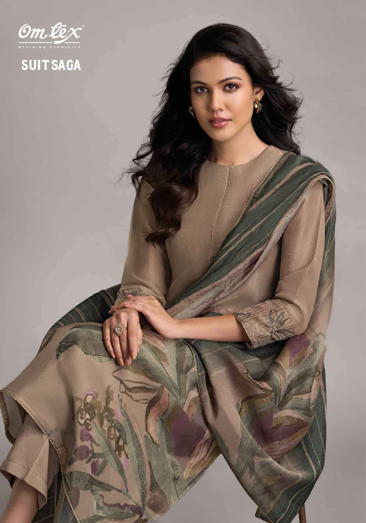 Omtex Suit Saga Exclusive Fancy Ladies Suit  Wholesale Price ( 4 Pcs Catalog )