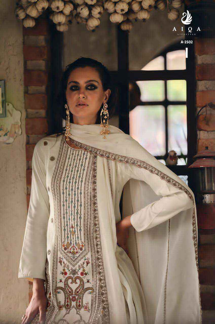 Aiqa Rihana Pure Viscose Pashmina Latest Winter Wear Dress Collection Wholesale Price ( 6 Pcs Catalog )