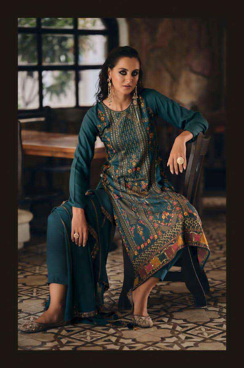 Aiqa Rihana Pure Viscose Pashmina Latest Winter Wear Dress Collection Wholesale Price ( 6 Pcs Catalog )