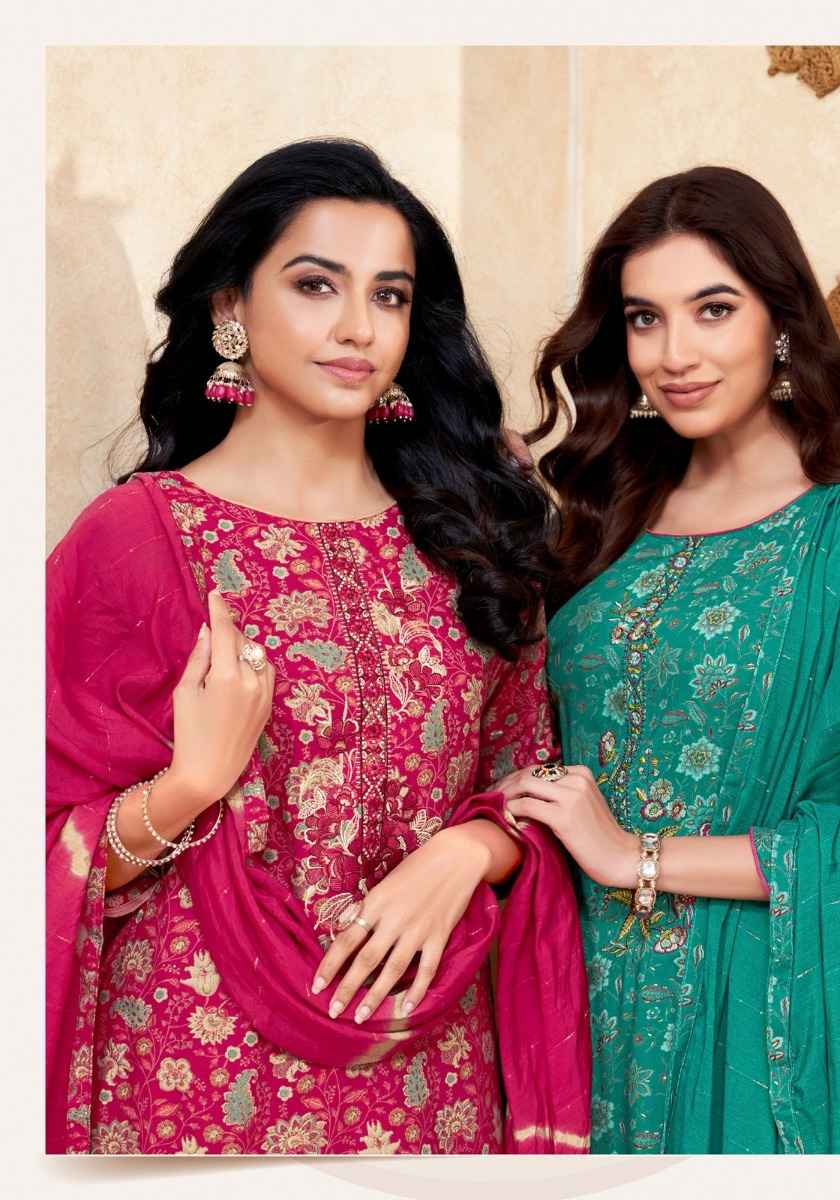 ALOK ZARINA VOL 13 PURE VISCOSE REYON DRESS MATERIAL WHOLESALE PRICE
