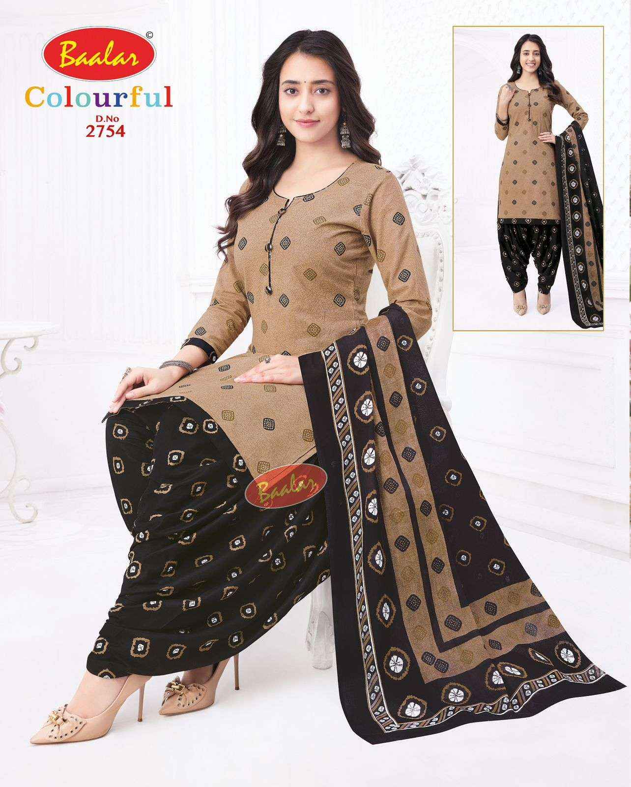 Baalar Colourful Vol 27 Printed Pure Cotton Dress Material Wholesale Price ( 36 Pcs Catalogue )