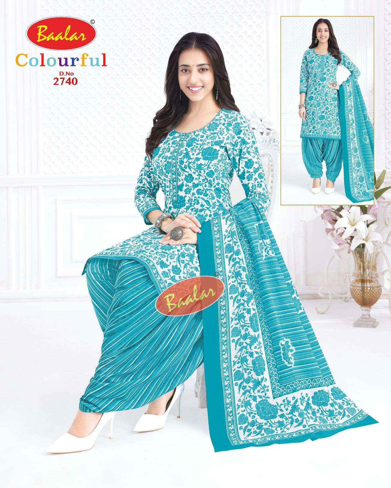 Baalar Colourful Vol 27 Printed Pure Cotton Dress Material Wholesale Price ( 36 Pcs Catalogue )