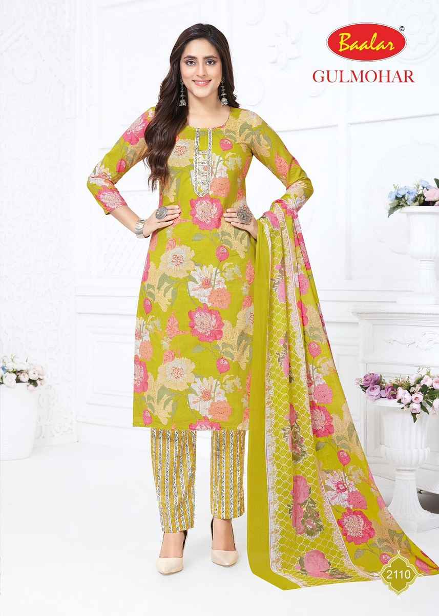 Baalar Gulmohar Vol-1 lawn Cotton Dress Material Wholesale Price ( 12 Pcs Catalog )