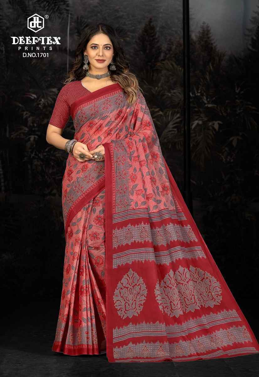 Deeptex Prime Time Vol 17 Cotton Saree Set ( 10 Pcs Catalog )