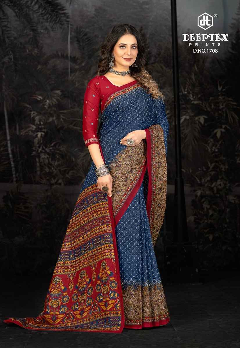 Deeptex Prime Time Vol 17 Cotton Saree Set ( 10 Pcs Catalog )