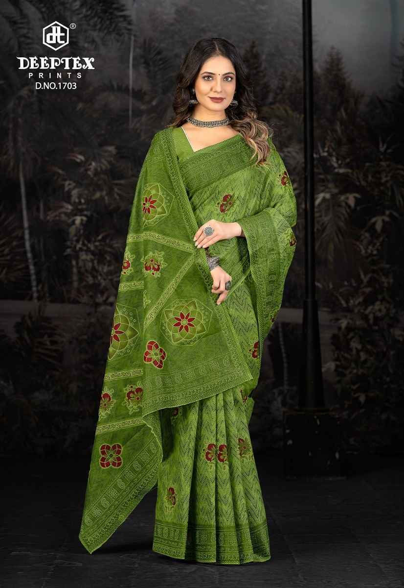 Deeptex Prime Time Vol 17 Cotton Saree Set ( 10 Pcs Catalog )
