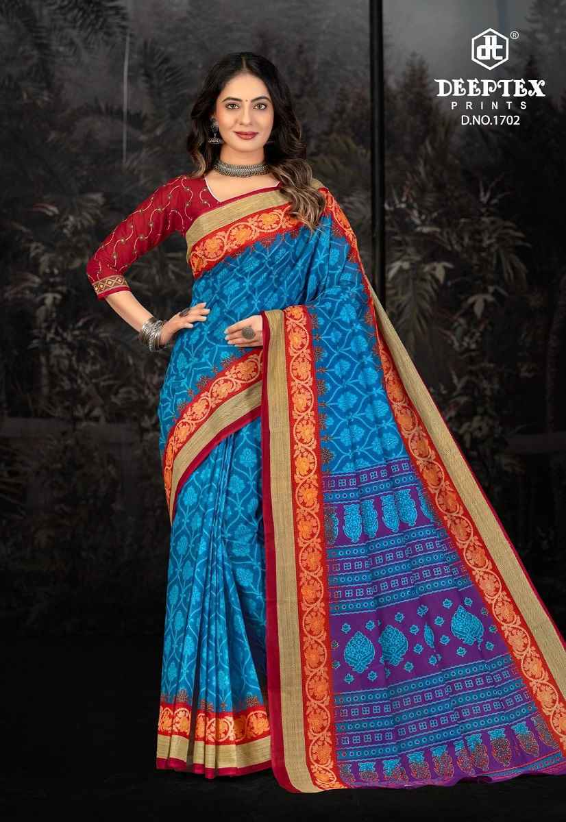 Deeptex Prime Time Vol 17 Cotton Saree Set ( 10 Pcs Catalog )