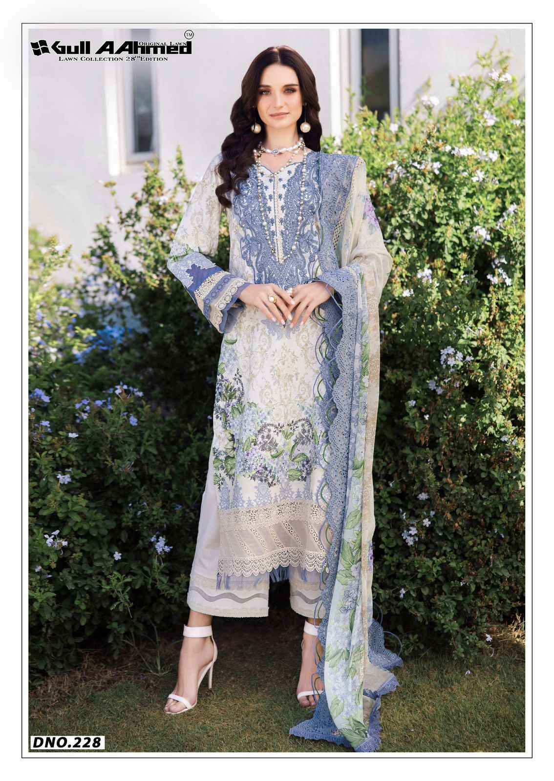 Gull Ahmed Lawn Collection Vol 28 Lawn Cotton Dress Material Wholesale Price ( 6 Pcs Catalog )