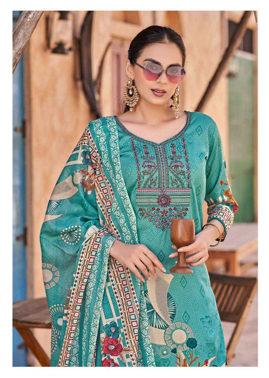 Harshit Soni Saloni Pure Jam Cotton Dress Material Wholesale Price ( 6 Pcs Catalog )