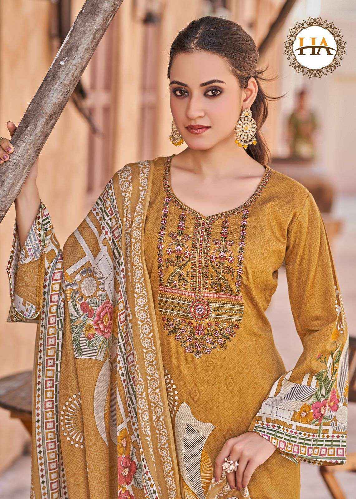 Harshit Soni Saloni Pure Jam Cotton Dress Material Wholesale Price ( 6 Pcs Catalog )