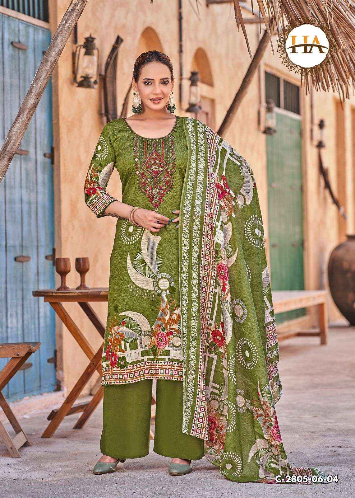 Harshit Soni Saloni Pure Jam Cotton Dress Material Wholesale Price ( 6 Pcs Catalog )