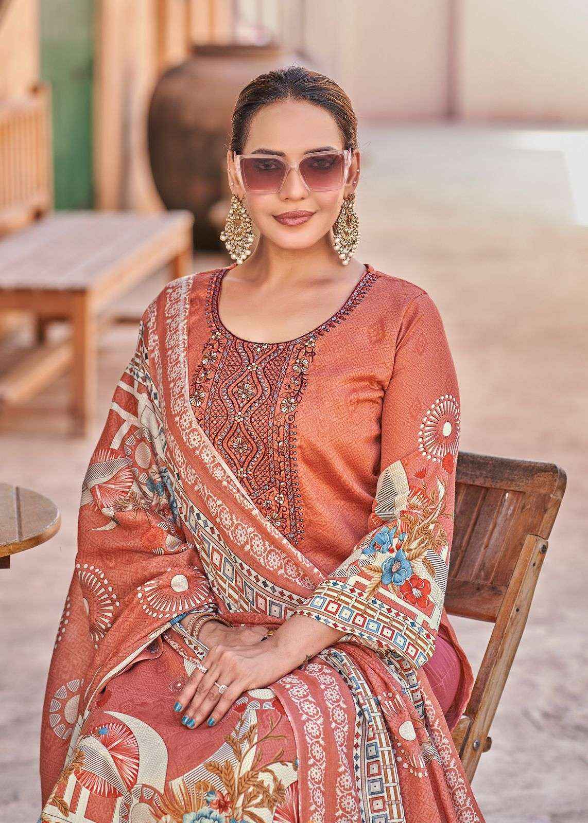 Harshit Soni Saloni Pure Jam Cotton Dress Material Wholesale Price ( 6 Pcs Catalog )