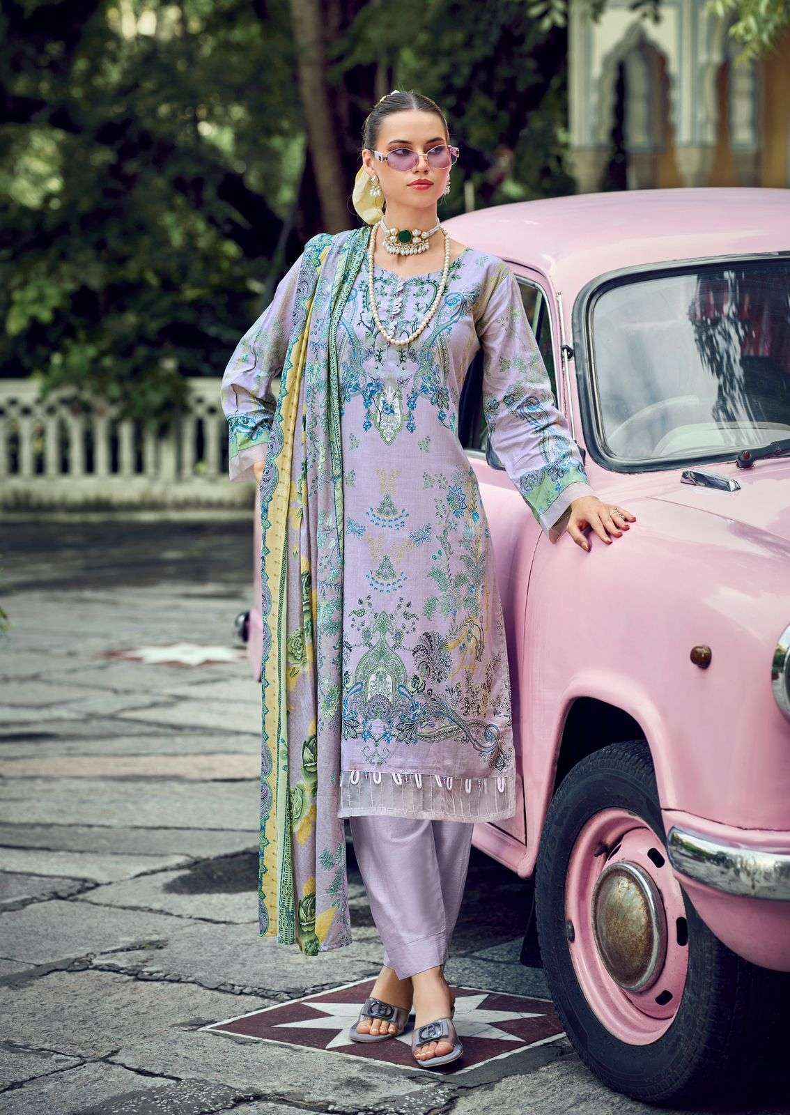 Ishaal Prints Gulmohar Vol 38 Lawn Cotton Dress Material Wholesale Surat ( 10 Pc Catalouge )