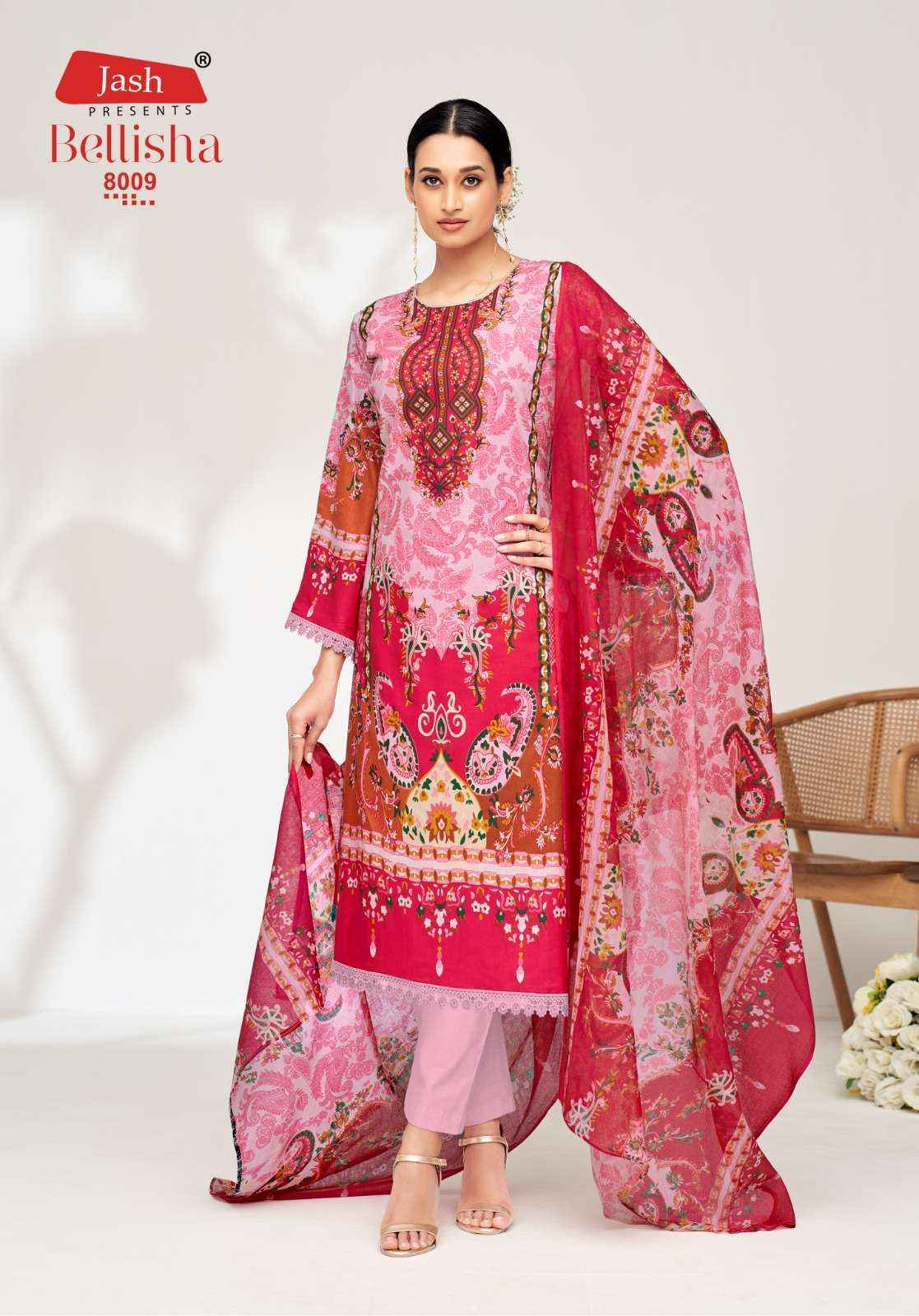 Jash Belliza Vol 8 Cotton Dress Material Wholesale Price ( 10 Pcs Catalog )