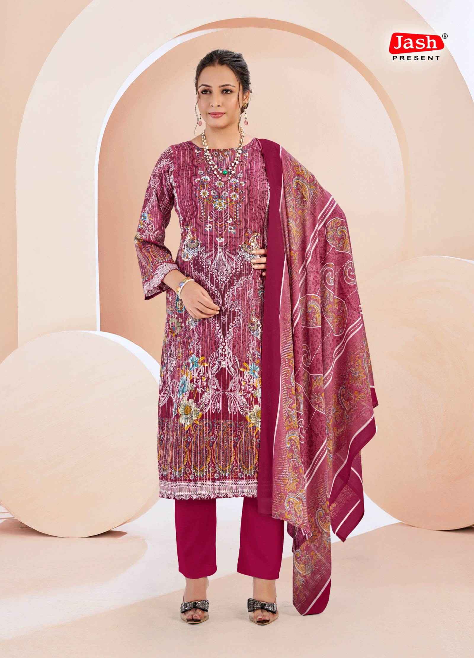 Jash Qurbat Vol 8 Cotton Dress Material Pakistani Suit Wholesale Price ( 8 Pcs Catalogue )