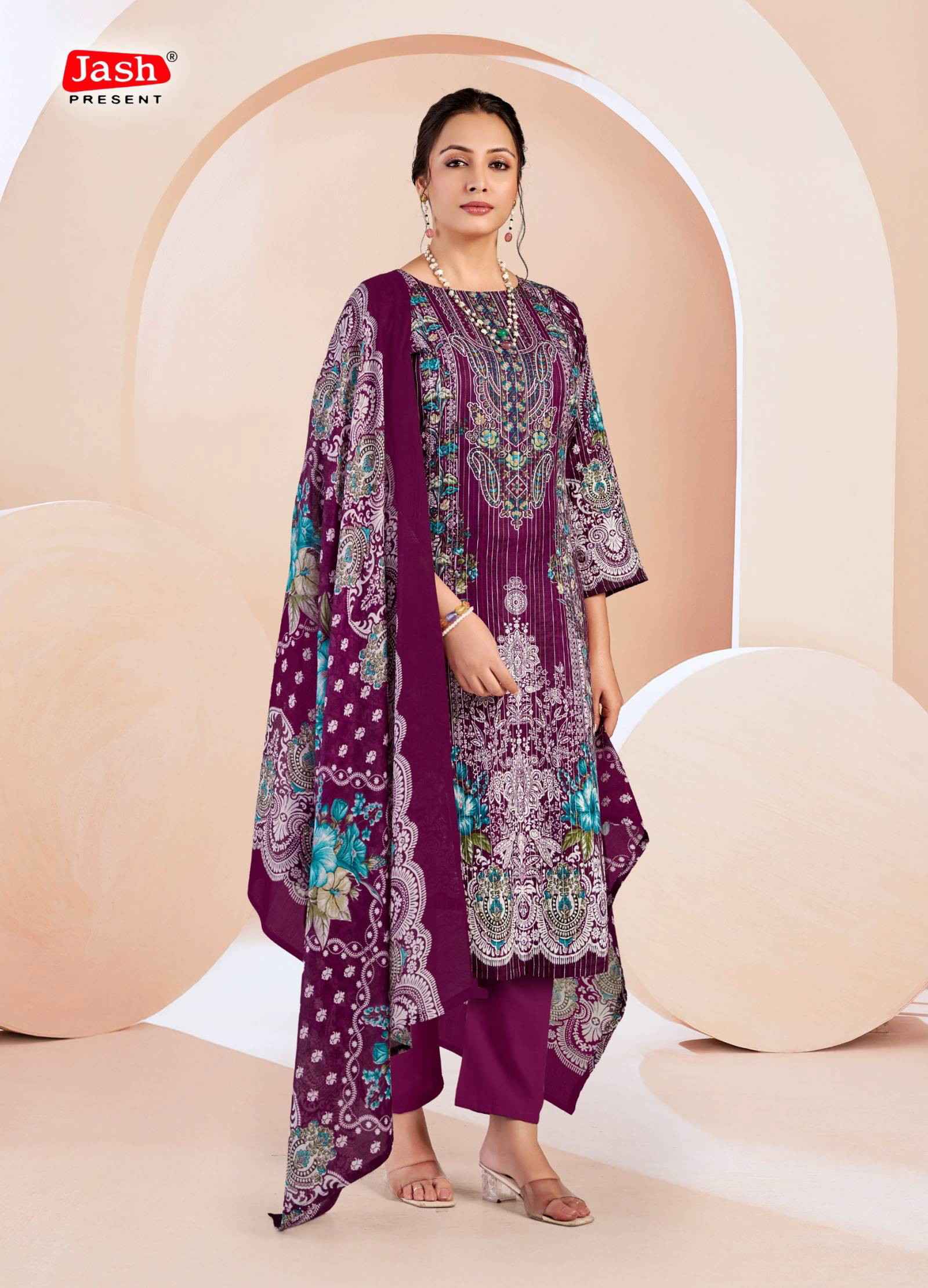 Jash Qurbat Vol 8 Cotton Dress Material Pakistani Suit Wholesale Price ( 8 Pcs Catalogue )