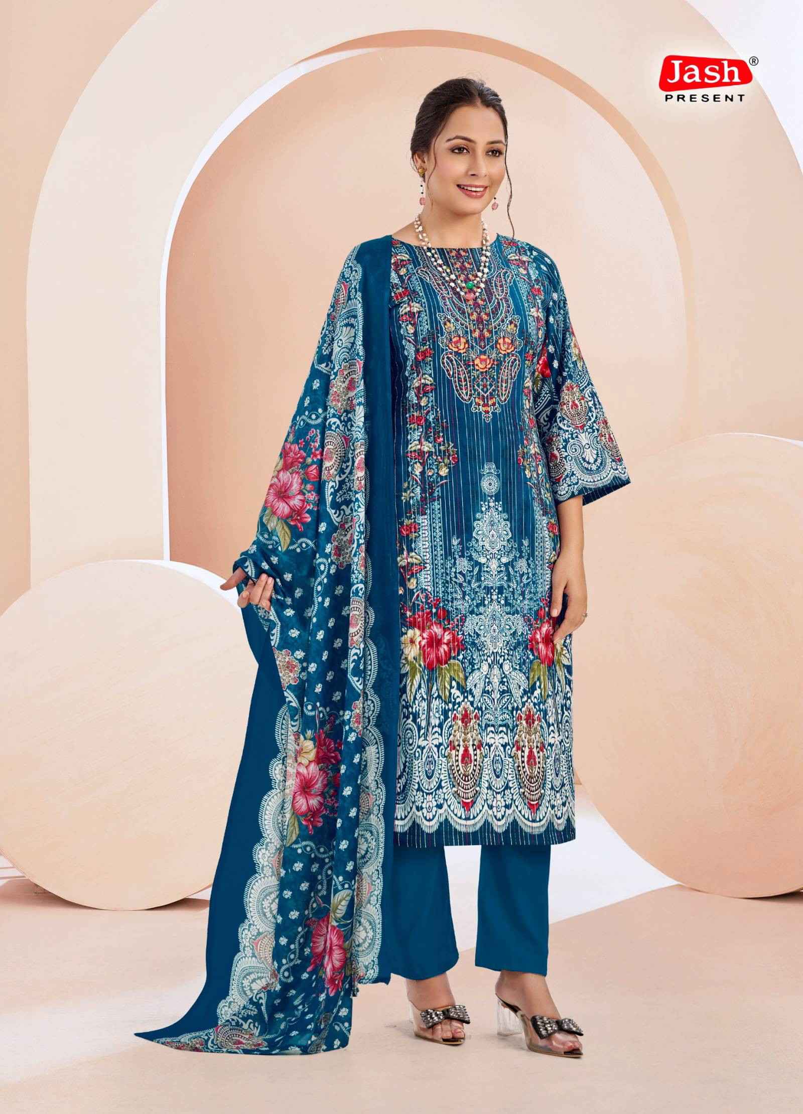Jash Qurbat Vol 8 Cotton Dress Material Pakistani Suit Wholesale Price ( 8 Pcs Catalogue )
