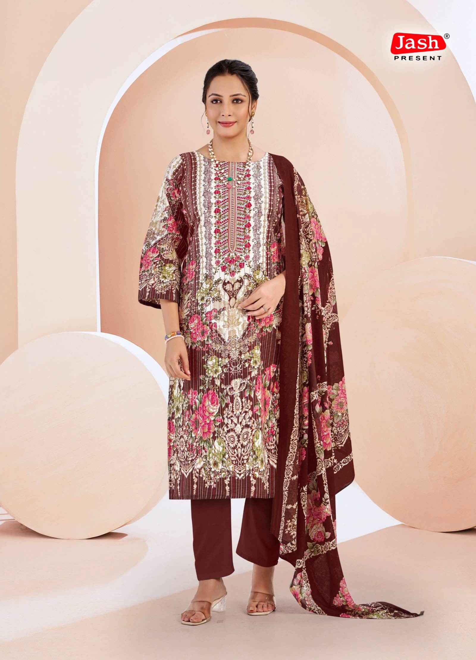 Jash Qurbat Vol 8 Cotton Dress Material Pakistani Suit Wholesale Price ( 8 Pcs Catalogue )