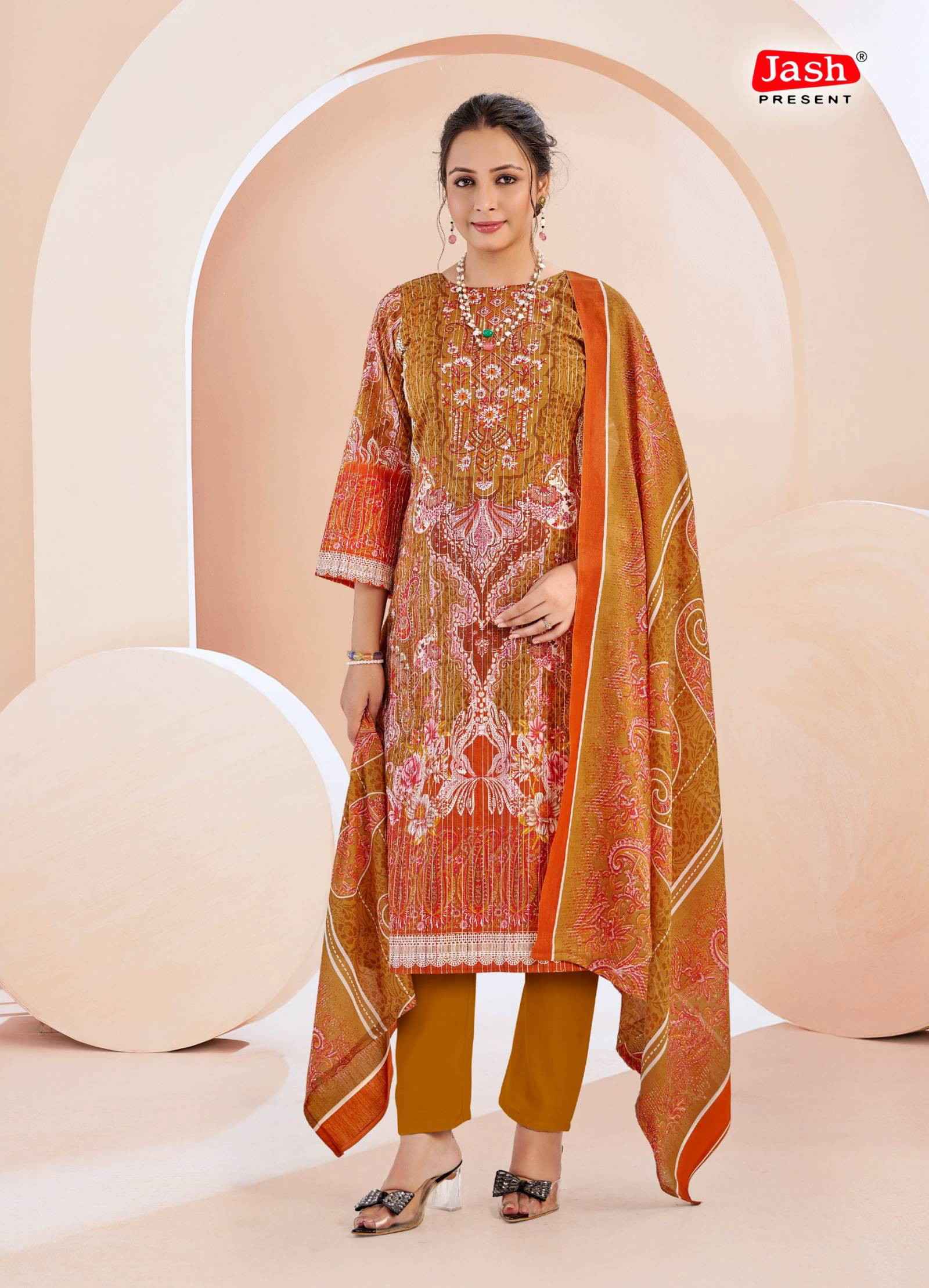 Jash Qurbat Vol 8 Cotton Dress Material Pakistani Suit Wholesale Price ( 8 Pcs Catalogue )