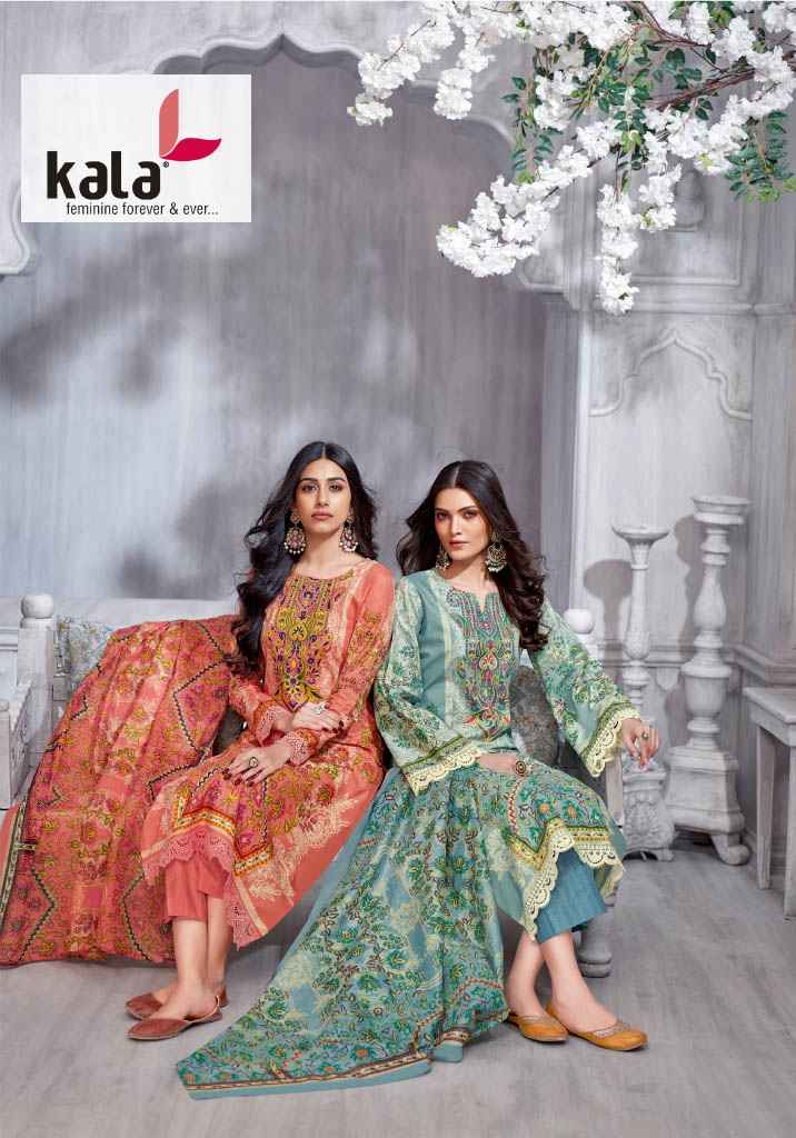 Kala Fashion Meher Vol-11 Dress Material Wholesale Price ( 12 Pcs Catalogue )