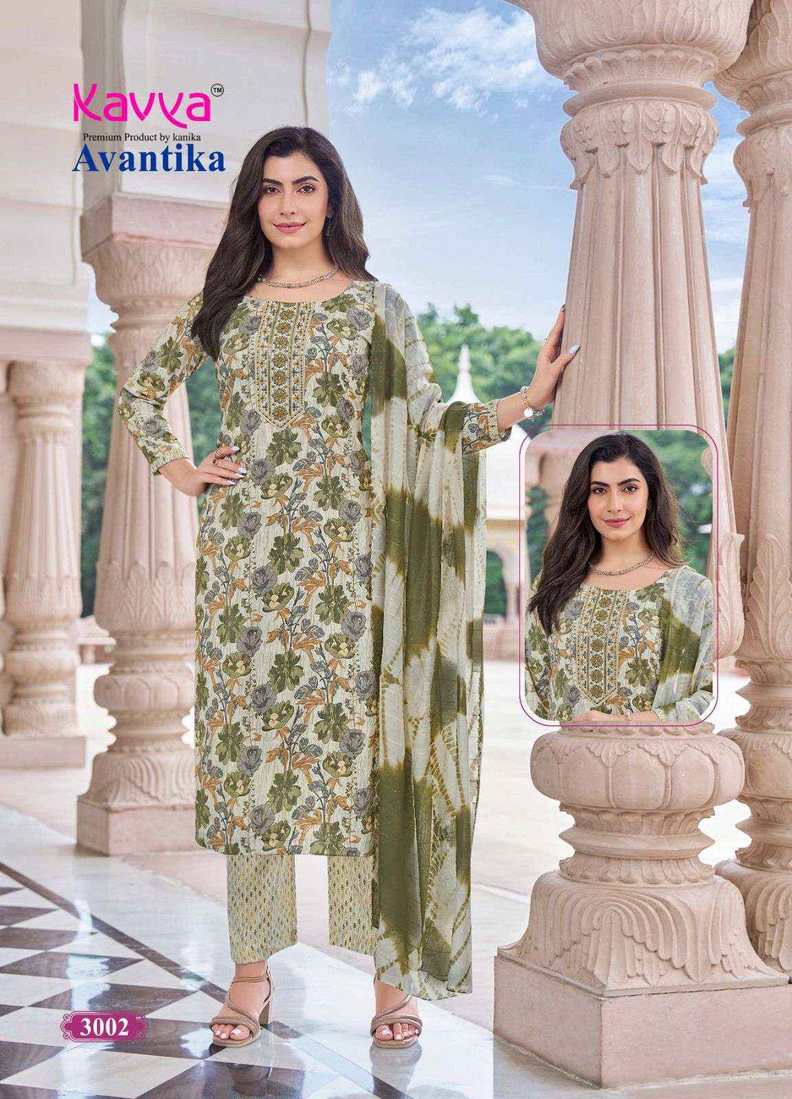 Kavya Avantika Vol 3 Designer Readymade Suit Wholesale Surat ( 10 Pcs Catalogue )