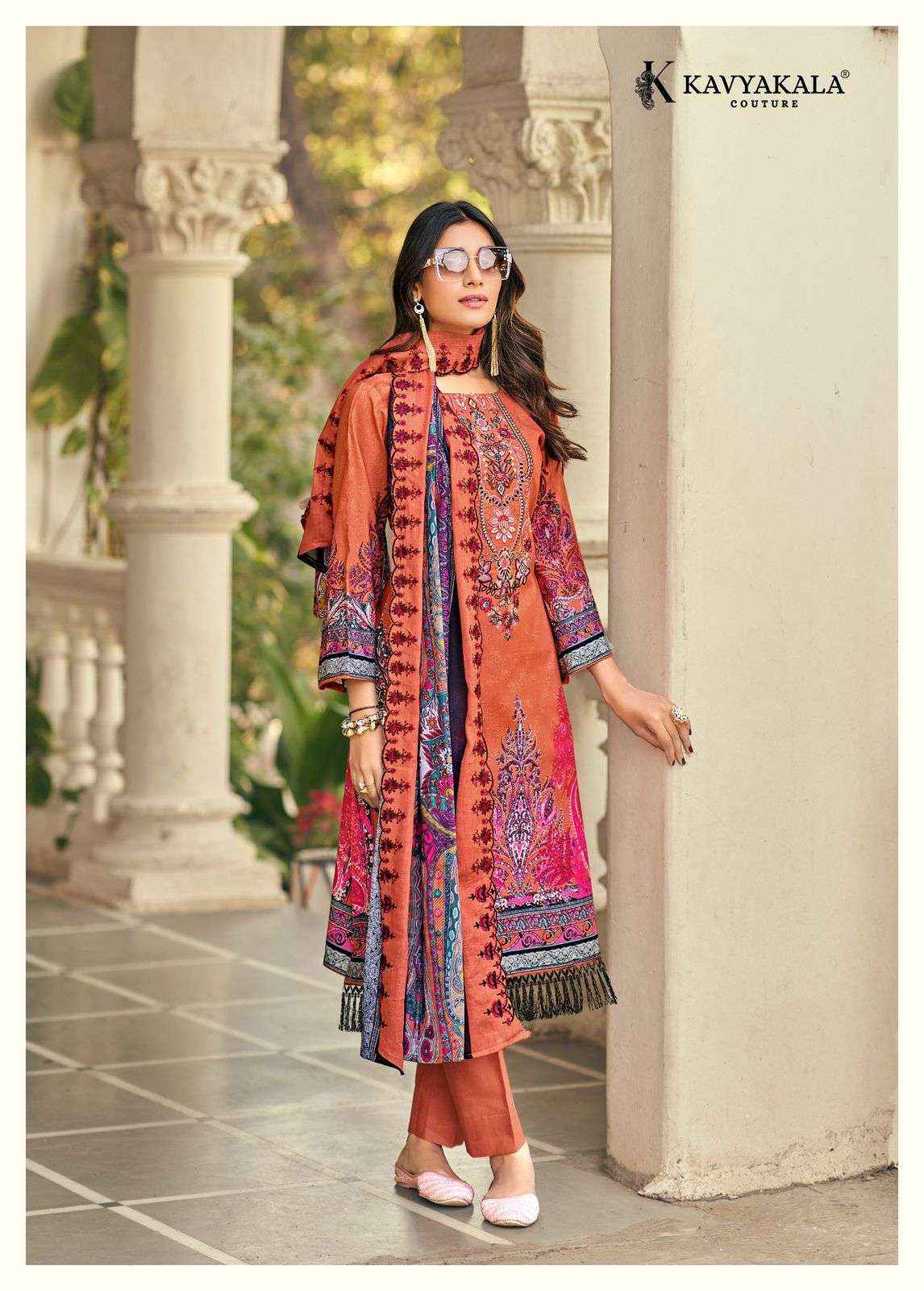 Kavyakala Anarkali Vol 16 Pure Cotton Digital Printed Dress Wholesale Price ( 8 Pcs Catalog )