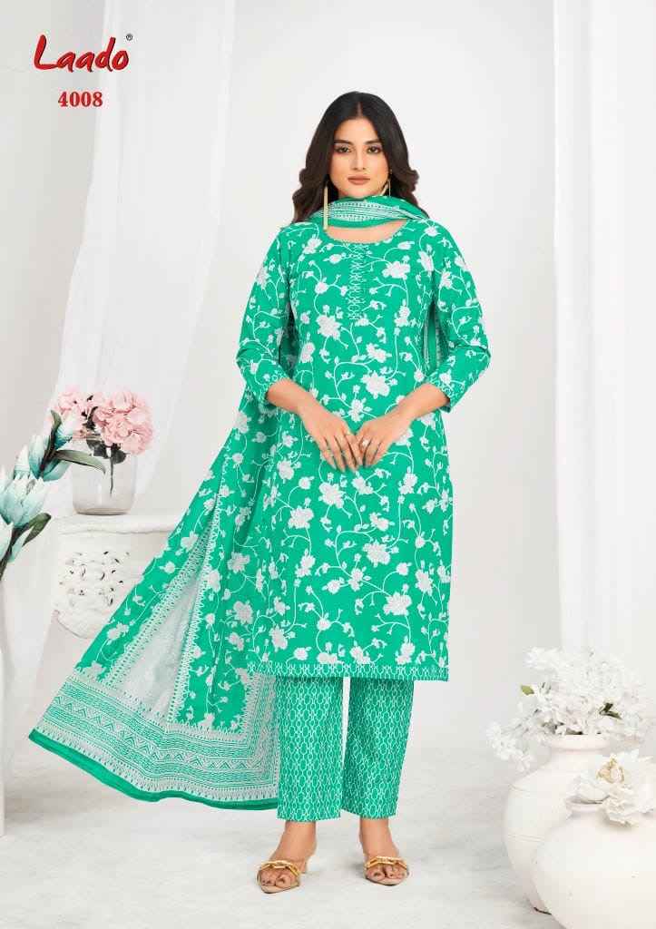 Laado Nargis Vol 4 Readymade Cotton Dress Wholesale Price ( 10 Pcs Catalog )