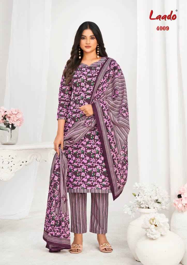 Laado Nargis Vol 4 Readymade Cotton Dress Wholesale Price ( 10 Pcs Catalog )