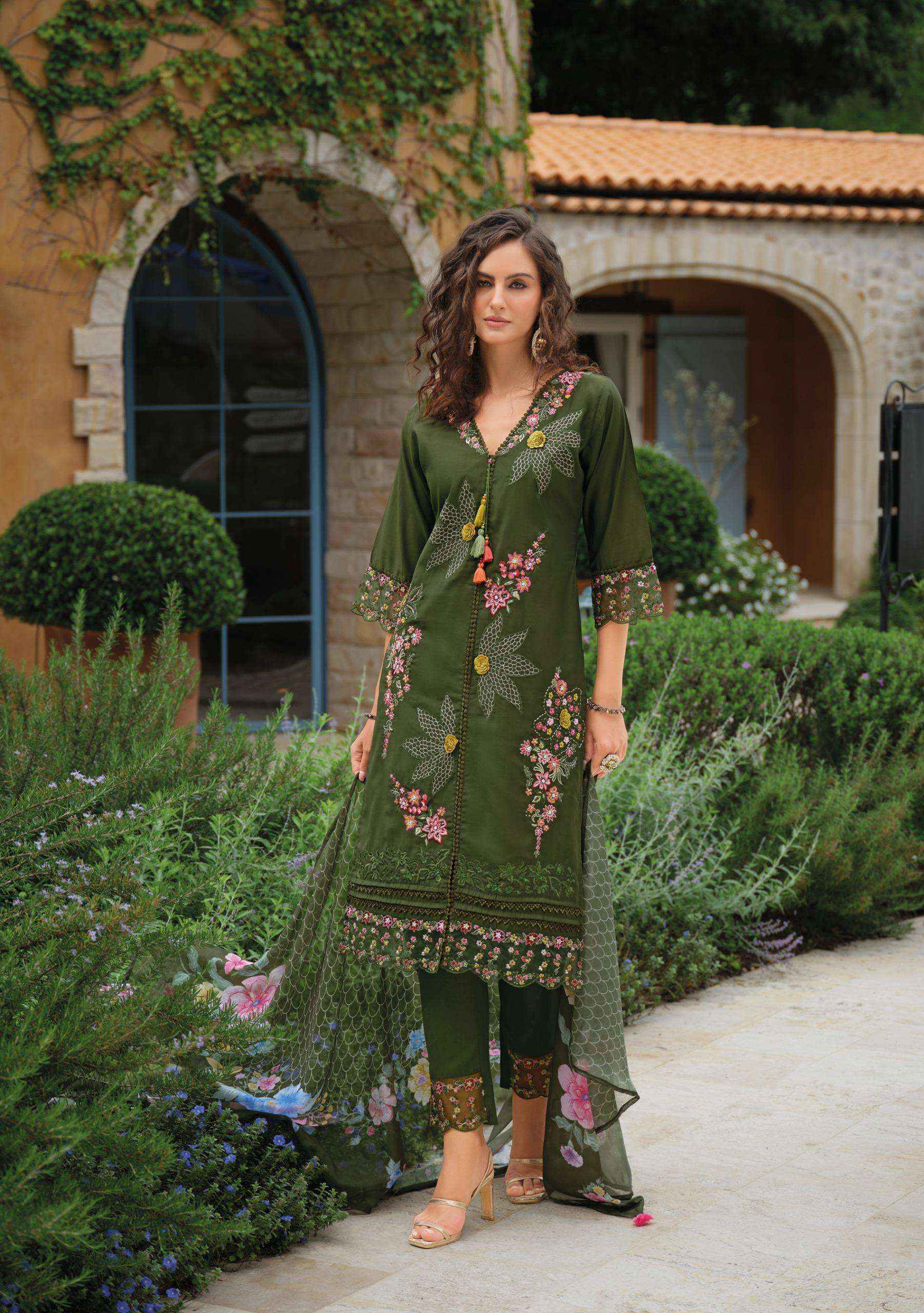 Lady Leela Zoya Viscose Silk Kurti Combo Set Wholesale Price ( 4 Pcs Catalog )