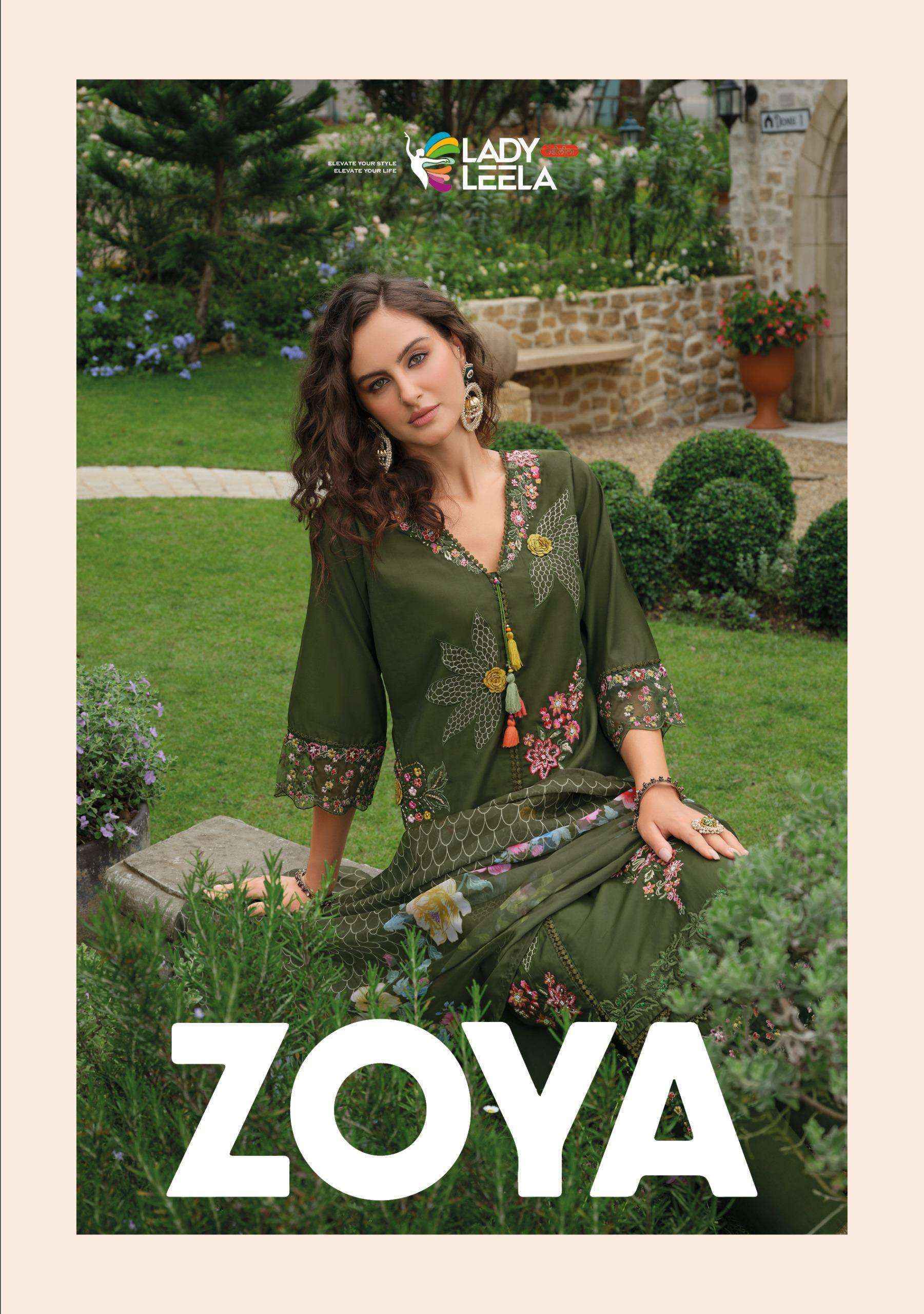 Lady Leela Zoya Viscose Silk Kurti Combo Set Wholesale Price ( 4 Pcs Catalog )