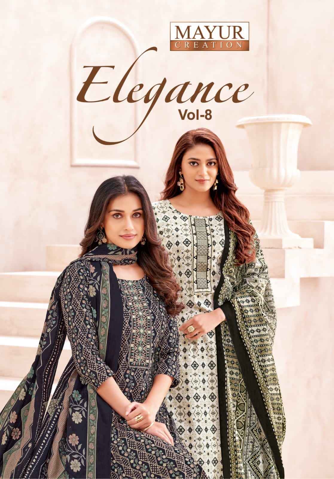 Mayur Mayur Creation Elegance Vol 8 Readymade Cotton Dress 10 pcs Catalogue