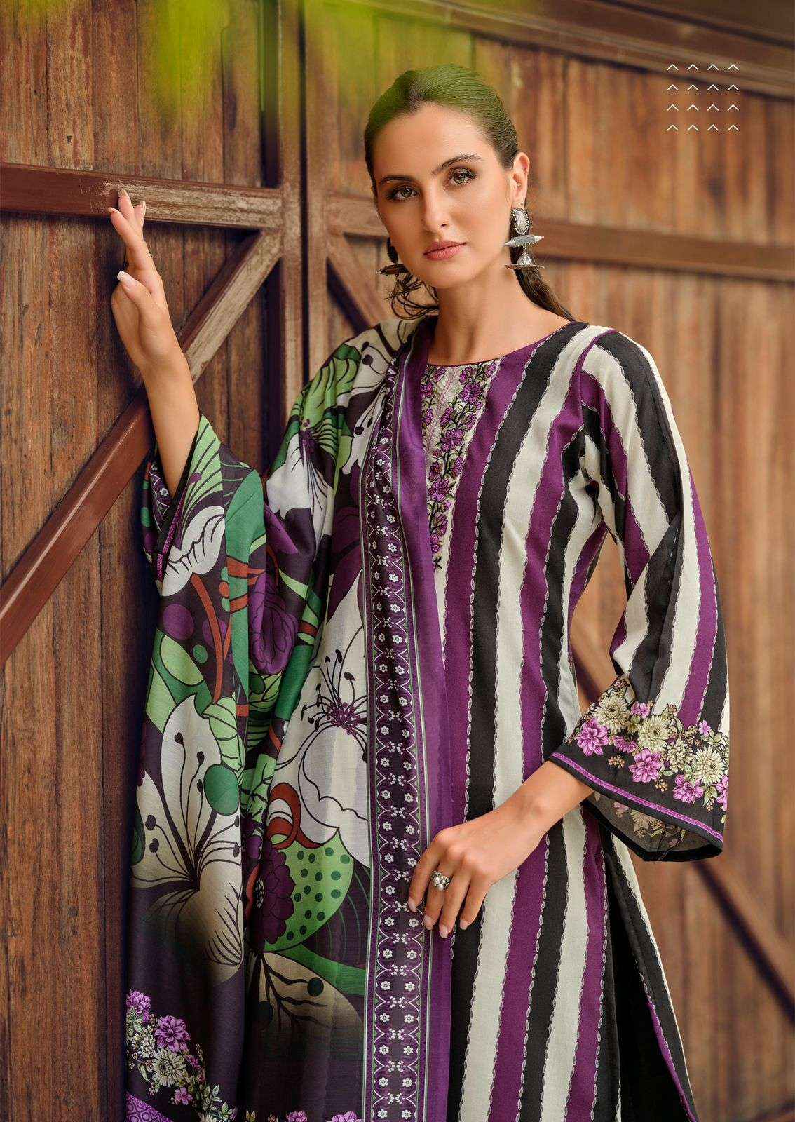 Nisanka Azaa Digital Printed Pure Jam Satin Dress Wholesale Price ( 6 Pcs Catalog )