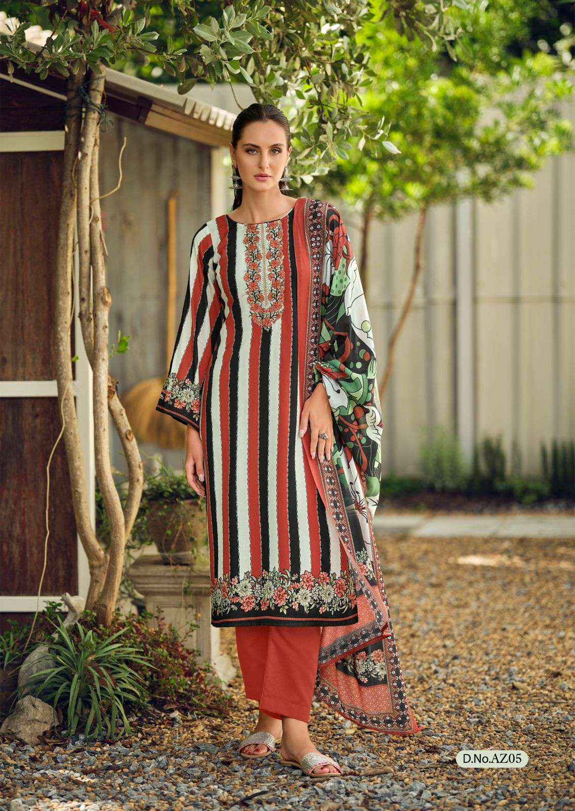 Nisanka Azaa Digital Printed Pure Jam Satin Dress Wholesale Price ( 6 Pcs Catalog )