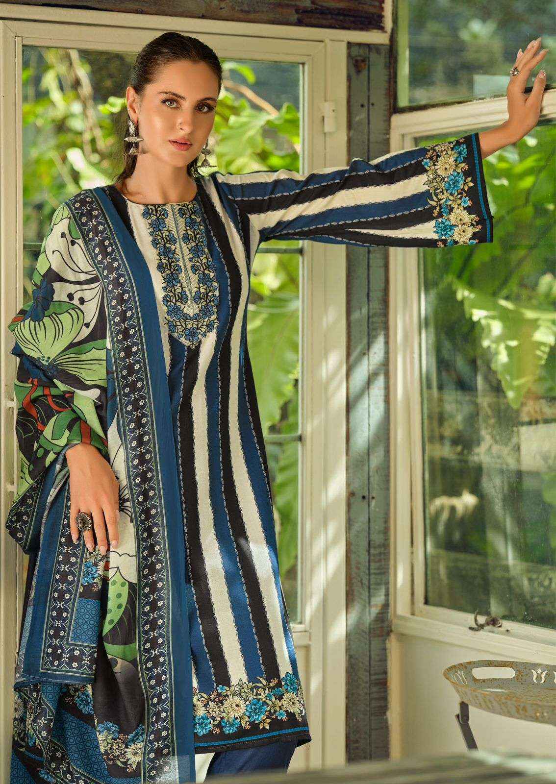 Nisanka Azaa Digital Printed Pure Jam Satin Dress Wholesale Price ( 6 Pcs Catalog )