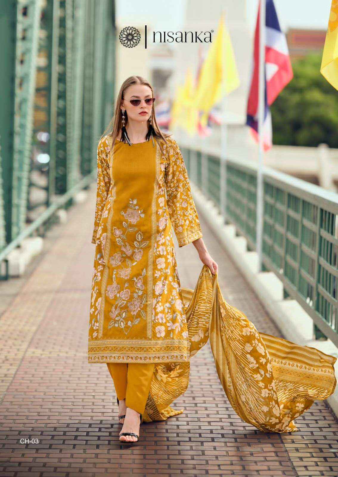 Nisanka Cashmere Vol 2 Exclusive Pure Viscose Lawn Suit Latest Collection Wholesale Price ( 6 Pcs Catalog )