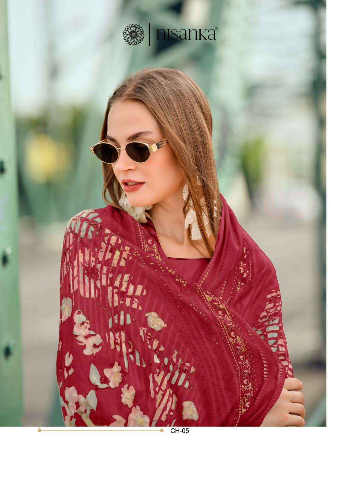 Nisanka Cashmere Vol 2 Exclusive Pure Viscose Lawn Suit Latest Collection Wholesale Price ( 6 Pcs Catalog )