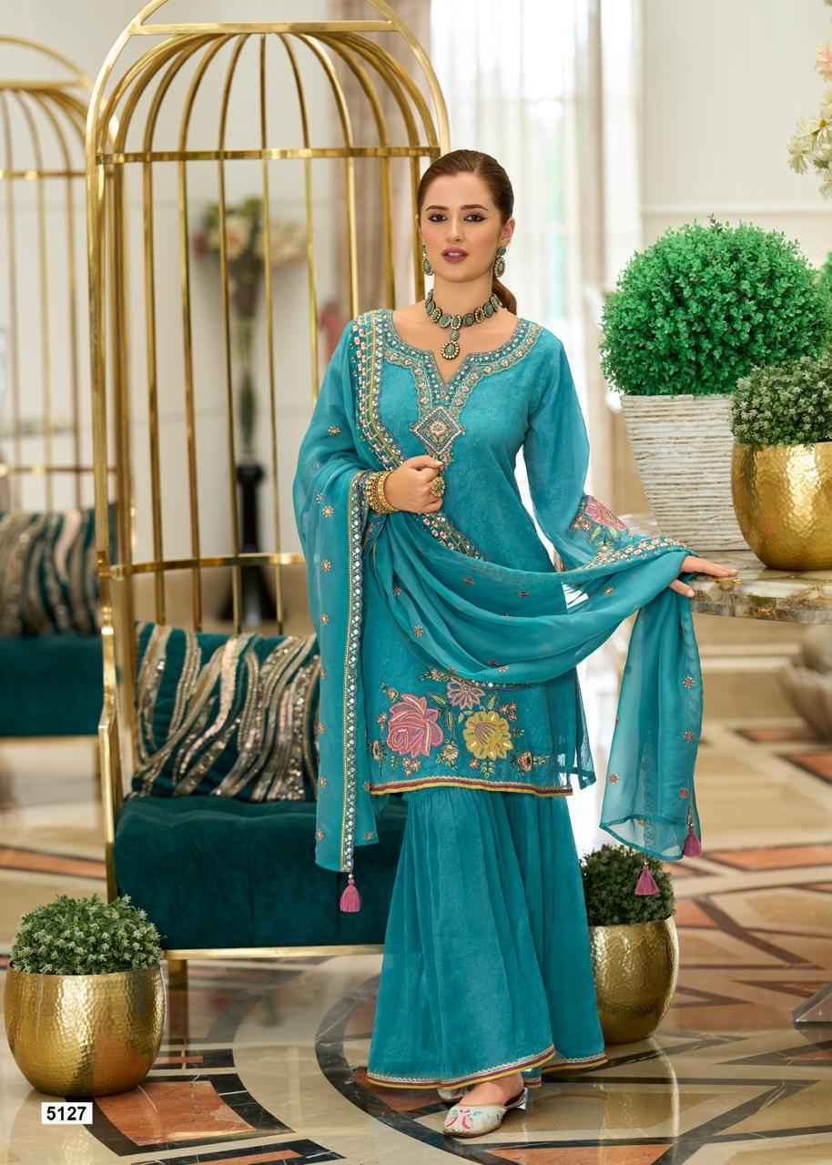 PRM INDIA Humsafar Organza Readymade Suit Wholesale Price ( 6 pcs Catalogue )