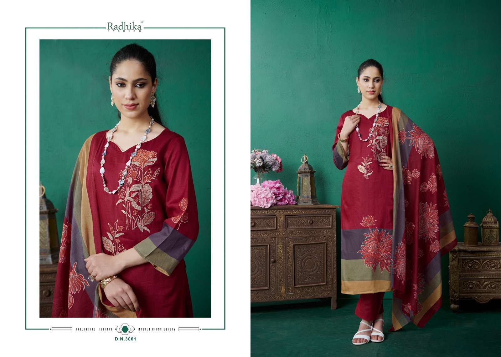 Radhika Sumyra Merin Exclusive Pashmina Winter Dress Wholesale Price ( 4 Pcs Catalog )