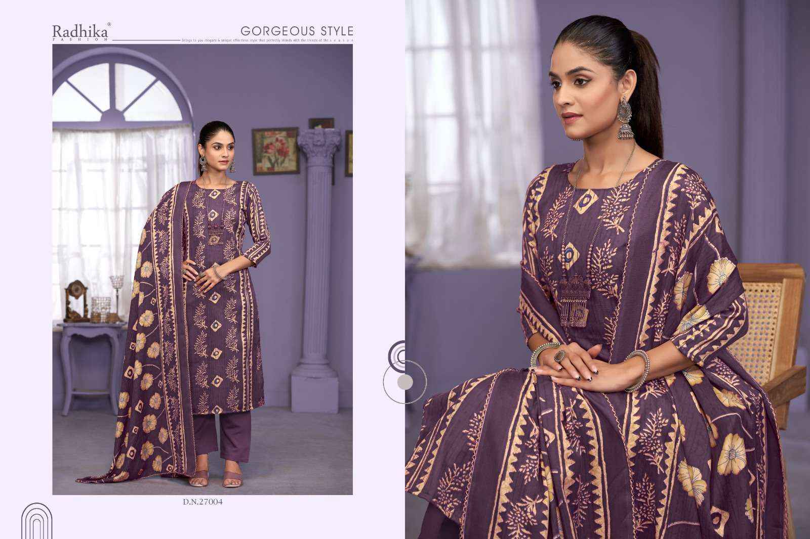 Radhika Sumyra Rozina Winter Collection Pure Pashmina Dress Material Wholesale Price ( 4 Pcs Catalog )