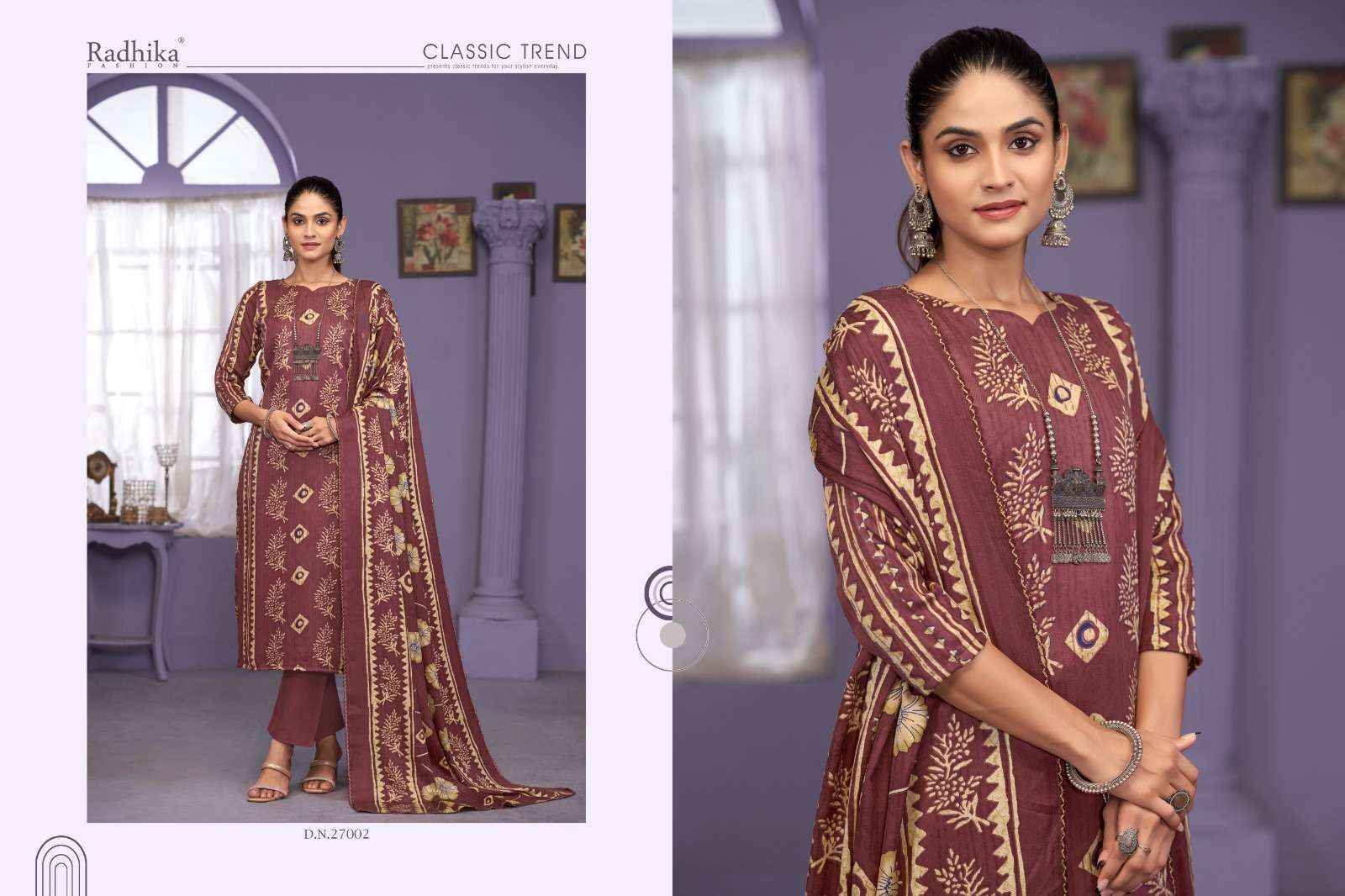 Radhika Sumyra Rozina Winter Collection Pure Pashmina Dress Material Wholesale Price ( 4 Pcs Catalog )